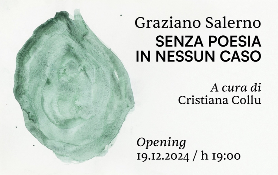 Fondazione, a Cagliari la mostra “Graziano Salerno. Senza poesia in nessun caso”